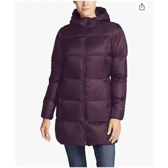 Eddie Bauer Luna Peak down Parka coat - Picture 1 of 10